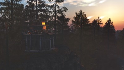 Arbor trees forest 4k wallpaper