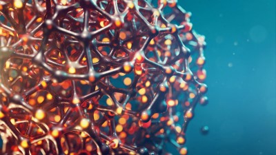 Atom molecule chemistry 4k wallpaper