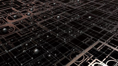 Balls lines tangled 4k wallpaper