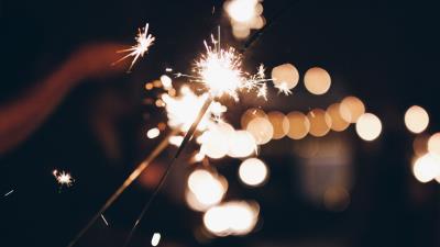 Bengal fire glare glitter 4k wallpaper