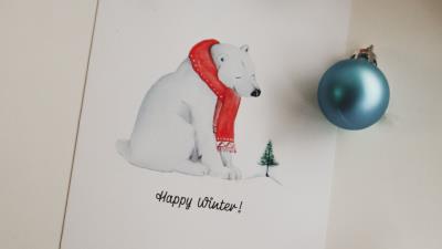 Card balls decoration 4k wallpaper