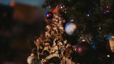 Christmas tree christmas toys christmas 4k wallpaper
