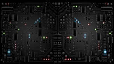 Circuit processor chip 3d 4k wallpaper