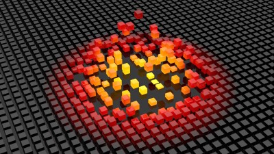 Cubes shapes space 4k wallpaper