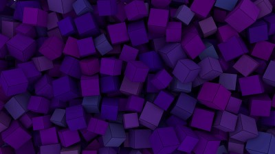 Cubes shapes volume 4k wallpaper