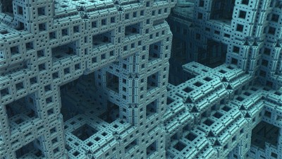 Fractal surface figure 4k wallpaper