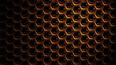 Hexagons mesh dark 4k wallpaper