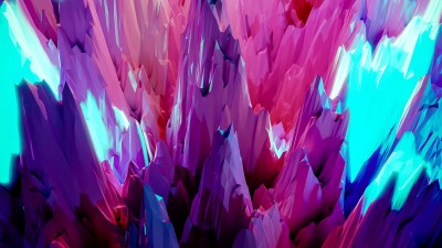 Rocks sharp abstraction 4k wallpaper