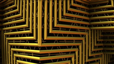 Shape pipes lines 3d 4k wallpaper