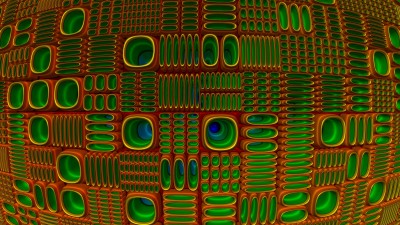 Shapes spheres surface 4k wallpaper