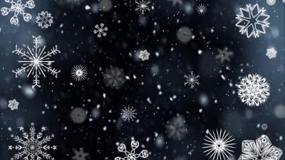 Snowflakes patterns texture 4k wallpaper