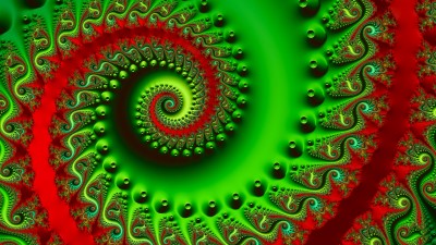Spiral swirling colorful 4k wallpaper