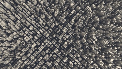 Structure 3d volume 4k wallpaper