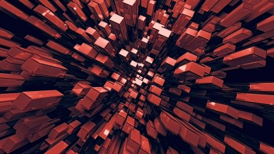 Structure perspective depth 4k wallpaper