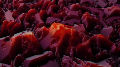 Texture crystalline red 4k wallpaper