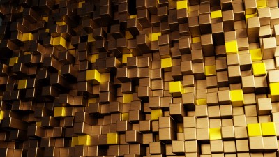 Texture structure 3d golden 4k wallpaper