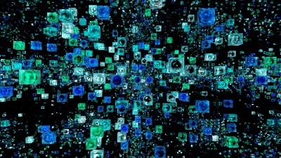 Volume square abstraction 4k wallpaper