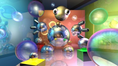 Vsugrov 3d unity raytrace 4k wallpaper