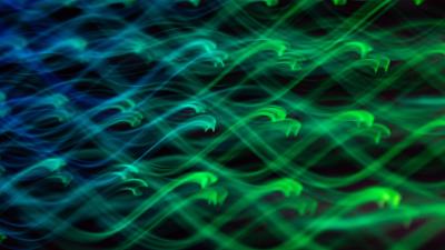 Lines stripes waves 4k wallpaper