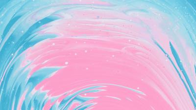 Paint blue pink 4k wallpaper