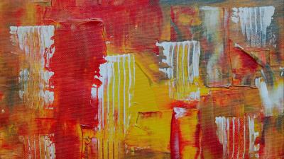 Paint canvas colorful 4k wallpaper