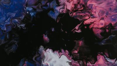 Paint liquid fluid art im 4k wallpaper
