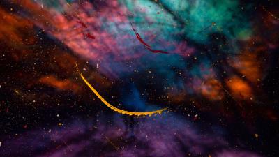 Paint spray glass image 4k wallpaper