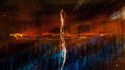 Paint stains blur 4k wallpaper