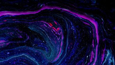 Paint streaks distortion 4k wallpaper