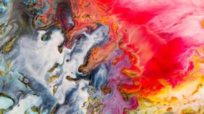 Paint structure stains multicolored 4k wallpaper
