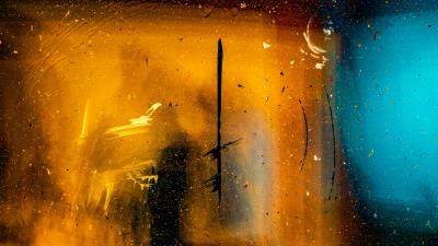 Paints splashes stains 4k wallpaper