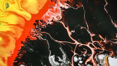 Paints stains liquid 4k wallpaper