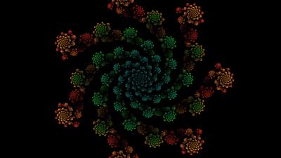 Patterns dark background 4k wallpaper