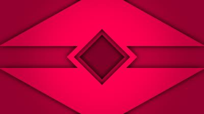 Rhombus pink abstraction 4k wallpaper