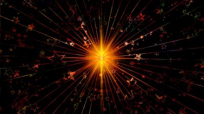 Shine abstract stars 4k wallpaper