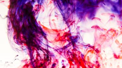 Smoke colorful lines spots image 4k wallpaper