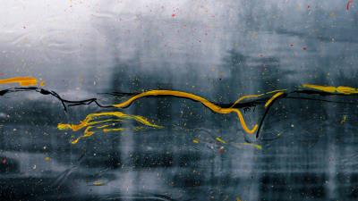 Spots lines paint 4k wallpaper