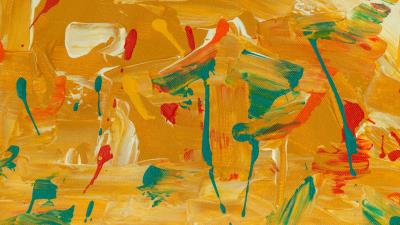 Spots paint abstraction 4k wallpaper