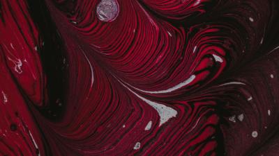 Stains abstraction red 4k wallpaper