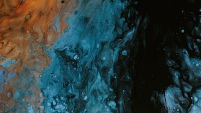 Stains liquid paint image 4k wallpaper
