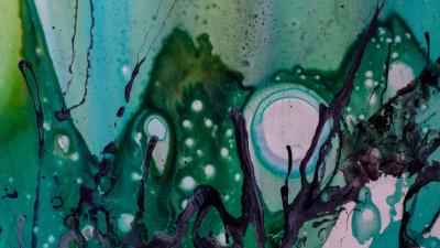 Stains paint patterns 4k wallpaper