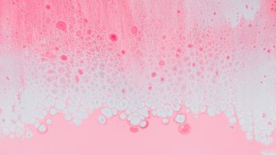 Stains pink paint 4k wallpaper
