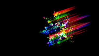 Stars glitter abstraction 4k wallpaper