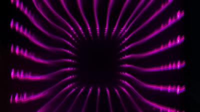 Stripes depth neon 4k wallpaper