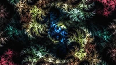 Yin yang sign pattern 4k wallpaper