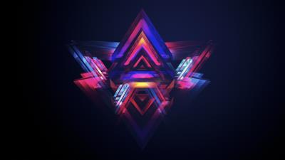 Abstract pyramids 4k wallpaper 4k wallpaper