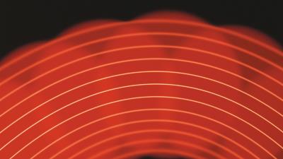 Abstraction lights black background line 4k wallpaper