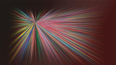 Abstraction lines rays bright colorful 4k wallpaper