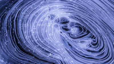 Abstraction stains blue 4k wallpaper