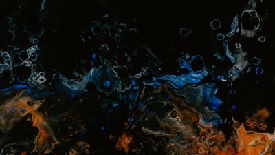 Abstraction watercolor paints 4k wallpaper
